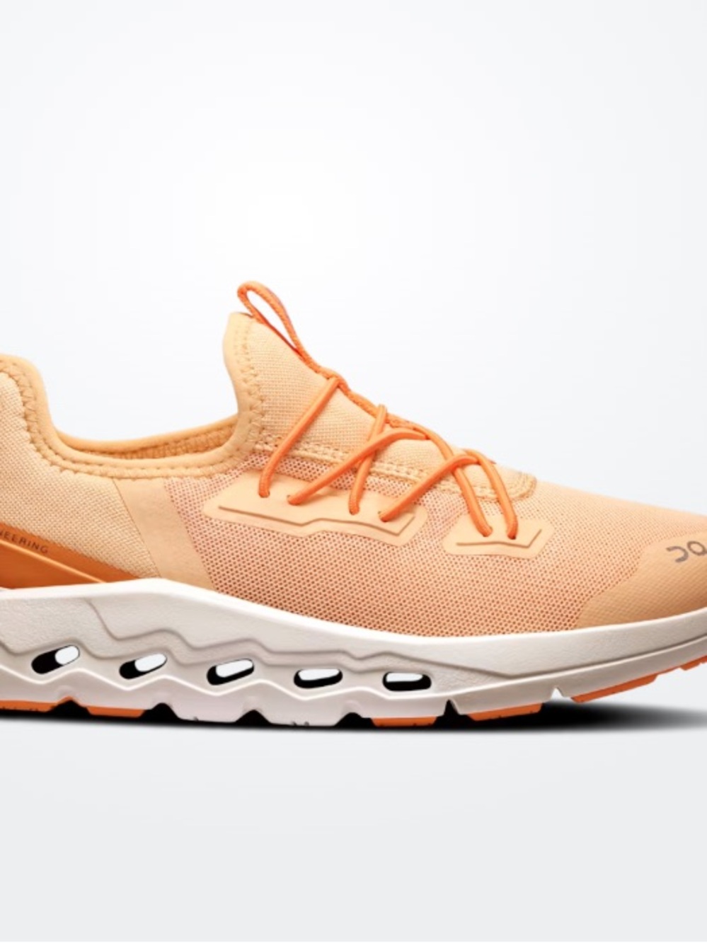 On Running Kids Peach Orange Athletic Shoe